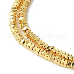 Electroplated Synthetic Non-Magnetic Hematite Beads Strands&nbsp;G-I360-T01-01