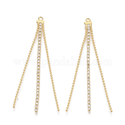 Brass Big Chain Tassel Pendants&nbsp;KK-S355-003-NF