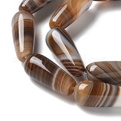 Natural Banded Agate Beads Strands&nbsp;G-NH0001-I01-01