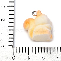 Flocky Animal Resin Pendants&nbsp;FIND-S001-06O