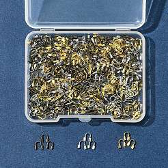 450Pcs 3 Colors Brass Wire Guardian and Protectors&nbsp;KK-FS0001-63