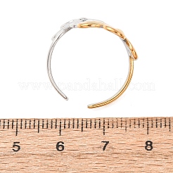 304 Stainless Steel Cuff Open Rings for Women&nbsp;SA-CBABC9E-05F-GP