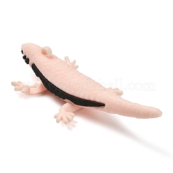 PVCプラスチックの大きなペンダント  トカゲのチャーム  ピンク  93.5x38x19mm  穴：3.5mm&nbsp;KY-D018-04D