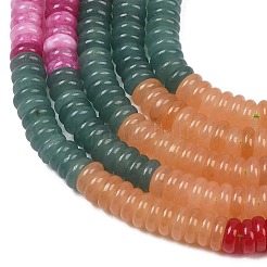 Dyed Natural White Jade Beads Strands&nbsp;G-H333-02G