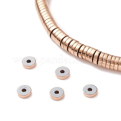 Electroplated Non-magnetic Synthetic Hematite Beads Strands&nbsp;G-G826-09RG-4mm-A