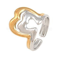 304 Stainless Steel Cuff Open Rings for Women&nbsp;SA-CBA9061-04GP