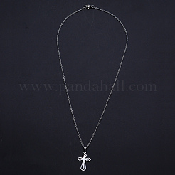 Non-Tarnish 201 Stainless Steel Pendants Necklaces&nbsp;LS-NJEW-S105-JN719-45-1