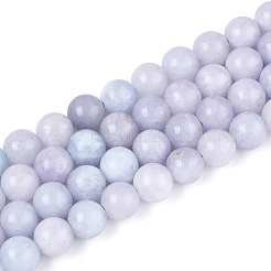 Natural Chalcedony Beads Strands&nbsp;G-S333-8mm-004-01