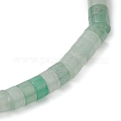 天然グリーンアベンチュリンビーズストレッチブレスレット男性用女性用  内径：2インチ（5.1cm）&nbsp;BJEW-JB11670-04
