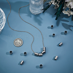 60Pcs 304 Stainless Steel Beads&nbsp;STAS-ME0002-46