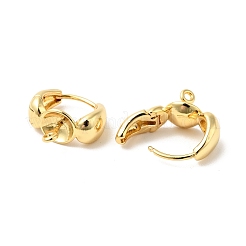 Brass Hoop Earring Findings&nbsp;KK-G434-02G
