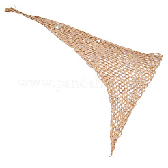 Polyester Women Crochet Beach Cover Up Sarong Wrap&nbsp;AJEW-WH20007-71