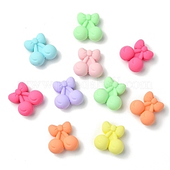 28Pcs 7 Colors Cherry Food Grade Eco-Friendly Silicone Focal Beads&nbsp;SIL-CJ0003-19