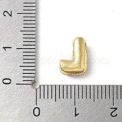 Brass Micro Pave Cubic Zirconia Beads&nbsp;KK-P290-61G-L