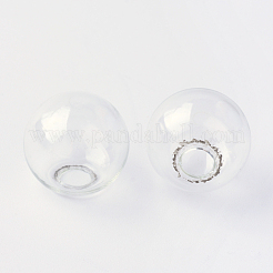 Round Mechanized One Hole Blown Glass Globe Ball Bottles&nbsp;BLOW-R001-8mm