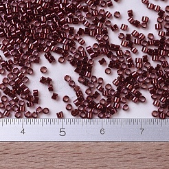 MIYUKIデリカビーズ  シリンダー  日本製シードビーズ  11/0  （db0116)ワインゴールド光沢  1.3x1.6mm  穴：0.8mm  約2000PCS /ボトル  10 G /ボトル&nbsp;SEED-JP0008-DB0116