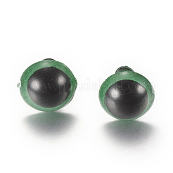 クラフト用品プラスチックぬいぐるみや人形の目パーツ  安全の目  グリーン  14mm&nbsp;LS-DIY-R039-14mm-06