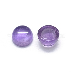 天然石アメジストカボション  半円/ドーム  4x1.5~2.5mm&nbsp;G-O175-23-19