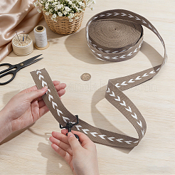 Polycotton Jacquard Arrow Ribbon&nbsp;OCOR-WH0078-170E