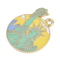 Alloy Enamel Pendants&nbsp;FIND-E054-06A
