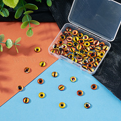70Pcs 2 Styles Glass Cabochons&nbsp;GLAA-TADJ0001-18D