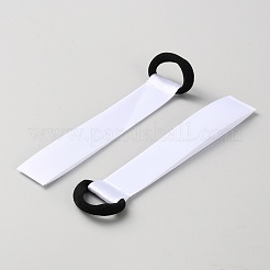 Polyester Blank Cheerleader Pom Poms Name Tags&nbsp;FIND-WH0431-83A