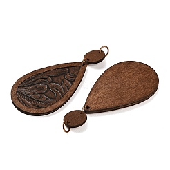 Wood & Leather Big Pendants&nbsp;WD-CBAE7F9-01C