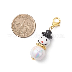 Handmade Lampwork Pendant Decorations&nbsp;HJEW-JM04006-01