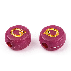 Plating Acrylic Beads&nbsp;OACR-P017-A01