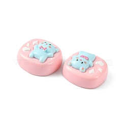 Opaque Cute Cartoon Resin Cabochons&nbsp;CRES-O006-06D