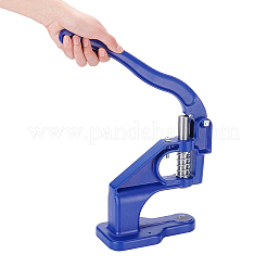 アルミハンドプレスグロメットマシン  バッグ用 ベルト 財布 ジーンズ グロメット スナップボタン リベット アイレット パール  ダークブルー  21x17.7x9.1cm&nbsp;TOOL-WH0128-01
