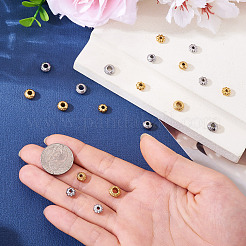 20Pcs 10 Styles 304 Stainless Steel Corrugated Beads&nbsp;STAS-TA0003-14