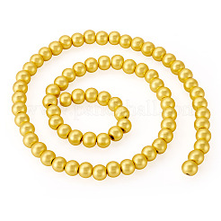 150Pcs 2 Strands Electroplate Glass Beads Strands&nbsp;EGLA-TA0013-57A