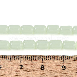 Imitation Jade Glass Beads Strands&nbsp;GLAA-T028-14J-03