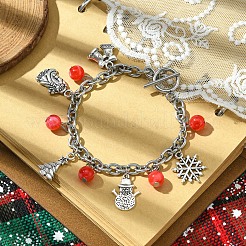 304 Stainless Steel Cable Chain Bracelets&nbsp;BJEW-FS00001