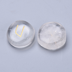 Natural Quartz Crystal Cabochons&nbsp;G-S282-30