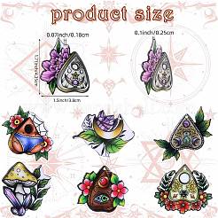 14個7スタイルアクリルパーツ  混合図形  39~43.5x37~43.5x2.5mm  穴：1.8mm  2個/スタイル&nbsp;MACR-SZ0001-84