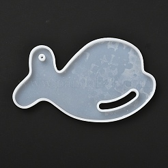 Dolphin Shaped Silhouette Silicone Cup Mat Molds&nbsp;DIY-I065-02
