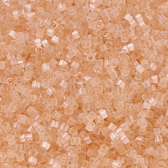 MIYUKIデリカビーズ  シリンダー  日本製シードビーズ  11/0  （db0821)淡いアプリコットシルクサテン  1.3x1.6mm  穴：0.8mm  約2000PCS /ボトル  10 G /ボトル&nbsp;SEED-JP0008-DB0821