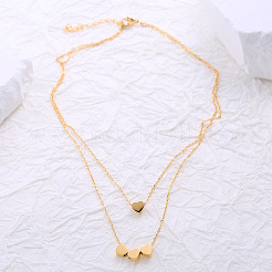 Minimalist Heart Shape Collar Necklace Elegant Fashion Simple Chain Jewelry&nbsp;SK8646