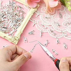 130Pcs 26 Styles Tibetan Style Alloy Pendants&nbsp;TIBEP-CJ0003-25