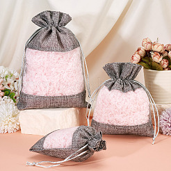 9Pcs 3 Styles Cotton Packing Pouches&nbsp;OP-TA0001-18D