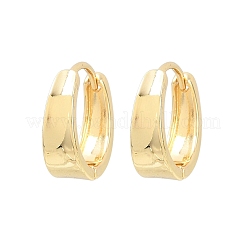 Brass Hoop Earrings&nbsp;EJEW-D348-25G