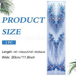 Polyester Embroidery Sew on Appliques&nbsp;DIY-WH0656-37C
