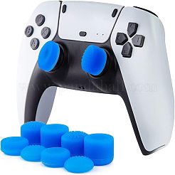 2セット 2色シリコン交換用ゲームパッドボタンキーキャップセット  コントローラーグリップカバー  ミックスカラー  21x6~16mm  内径：14~15mm  1セット/カラー&nbsp;AJEW-OC0002-81A