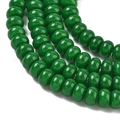 Dyed Natural White Jade Beads Strands&nbsp;GG-CBA9281-A13-5x8mm