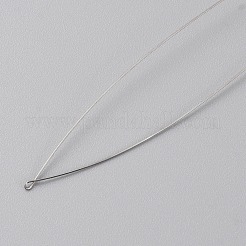 ステンレス鋼のヘアエクステンションループ針糸通し器  フックツールを引っ張るプラスチック製のハンドル  ビーズ装置ツール  髪や羽のエクステンション用  ショッキングピンク  224x21x7mm&nbsp;TOOL-WH0053-29D