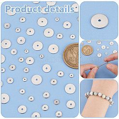5 Styles 304 Stainless Steel Spacer Beads&nbsp;STAS-BC0003-71P
