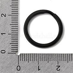 304 Stainless Steel Split Key Rings&nbsp;STAS-G122-11EB