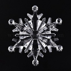 Transparent Acrylic Connector Charms&nbsp;TACR-T028-08A